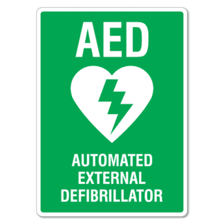 AED WALL STICKER - AED Location