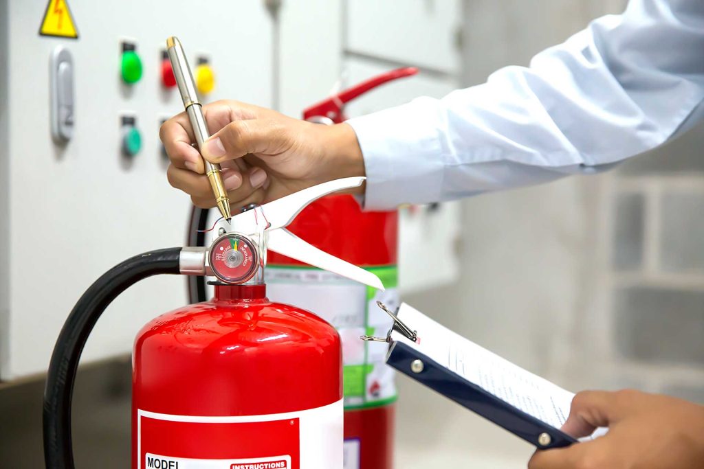 Inspecting Fire Extinguishers and Fire Blankets in Victoria